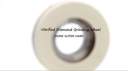 Vitrified diamond grinding wheel