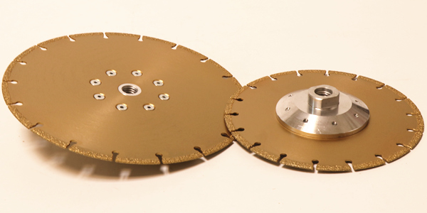 vacuun bazed diamond cutting disc
