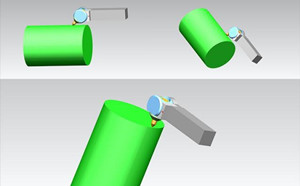 Rolling can not improve the shape and position accuracy of the parts