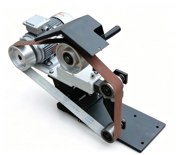 Portable Belt Grinding Machine for Chrome-Coated Rollers