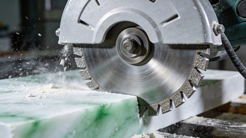 Sintered Diamond Cutting Discs for Ceramic Green Body Machining: