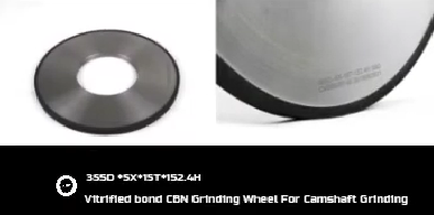 Vitrified Bond CBN Wheel For Camshaft Grinding