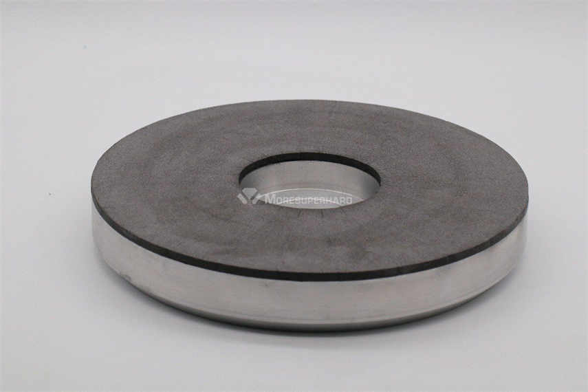 Vitrified CBN disk for bearing steel polishing