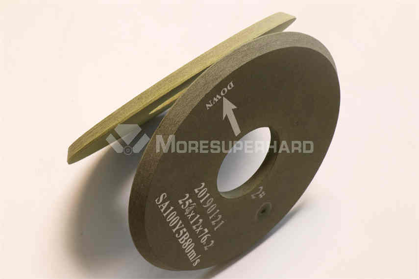 Moresuperhard CNC Resin dimaond fluting wheels manufacturer