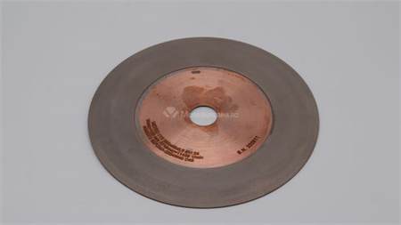 Metal Diamond Grinding Discs for polishing the edge of glass bottles