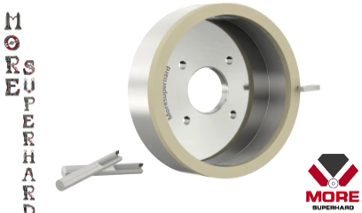 Vitrified diamond/CBN grinding wheels for PCD and PCBN cutting tools