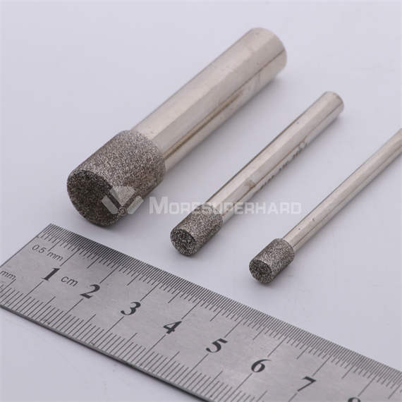 Electroplated CBN internal grinding head for hardened steel processing