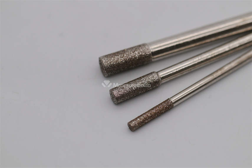 Electroplated CBN Internal Grinding Head for Stainless Steel Polishing and Deburring