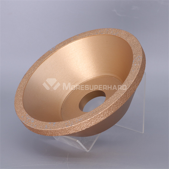 12A2 Vaccum brazed diamond grinding wheel for thermal spraying industry