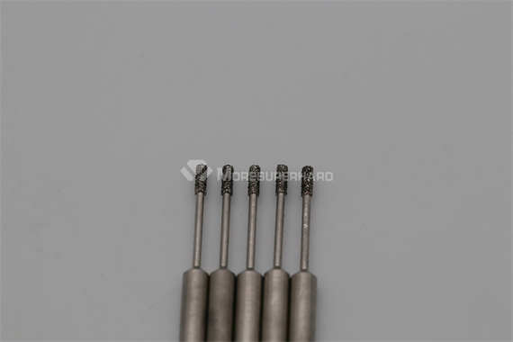 Electroplated CBN internal grinding heads with diameter 1.3mm