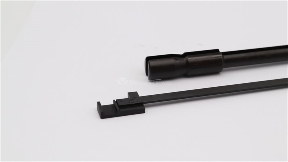 Honing rod for processing tractor hydraulic control cutting