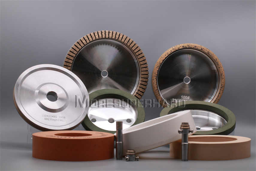 Grinding wheel for the glass industry