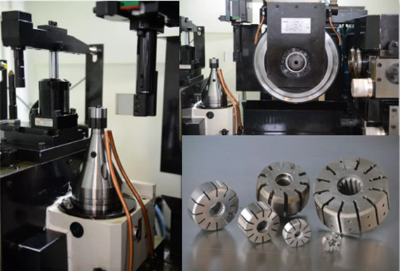 CNC Rotor Slot Grinding Machine