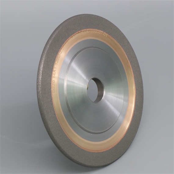 14A1 Hybrid Bond Diamond Grinding Wheel – Grooved Profile Wheel for Carbide Tool Fluting on CNC Tool Grinders
